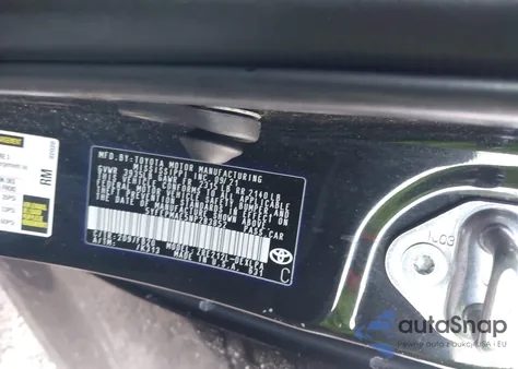 2022 Toyota Corolla Le из США, поврежденный, VIN 5YFEPMAE5NP283852